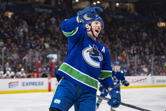 The Vancouver Canucks and J.T. Miller going around the trade deadline chatter box once more. And more Vancouver musings too.