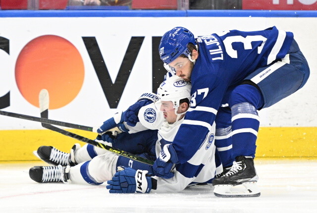 Injured Toronto Maple Leafs and Detroit Red Wings. Jakob Chychrun had two offseason surgeries. Mike Smith fails his physical.