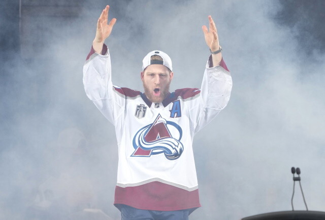 A Nathan MacKinnon and the Colorado Avalanche extension is close. Rasmus Sandin remains without a contract. P.K. Subban going over options.