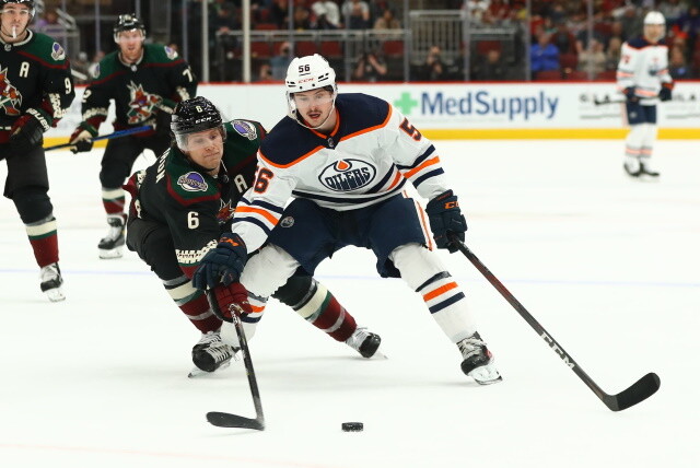The Edmonton Oilers are not talking to the Coyotes about Jakob Chychrun. The Vegas Golden Knights hard lining Nicolas Hague.