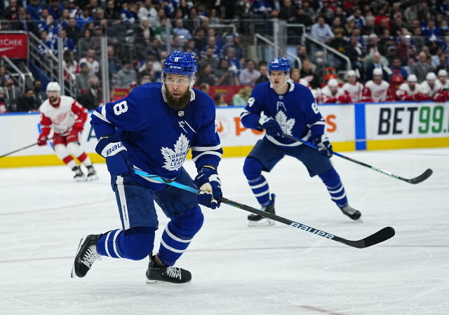 There is concern about the future of Toronto Maple Leafs defenseman Jake Muzzin. His wear and tear concerned some team this past offseason.