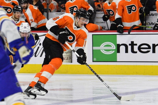 Travis Sanheim gets an eight-year extension from the Flyers. Darnell Nurse fined $5,000. Leafs sign 2022 2nd round pick Fraser Minten.