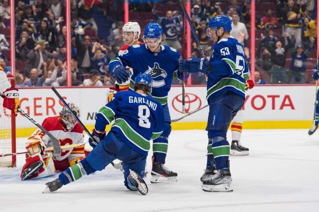 Conor Garland and Nils Hoglander are in the doghouse. Will the Vancouver Canucks use Garland to acquire a defenseman?
