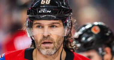 Jaromir Jagr thinking retirement? James Neal and Thomas Hickey were released from their PTOs. Players who were placed on waivers.