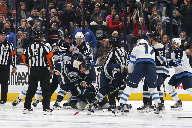 Could the Columbus Blue Jackets be looking for centers? Teams have called the Winnipeg Jets about their blue line.