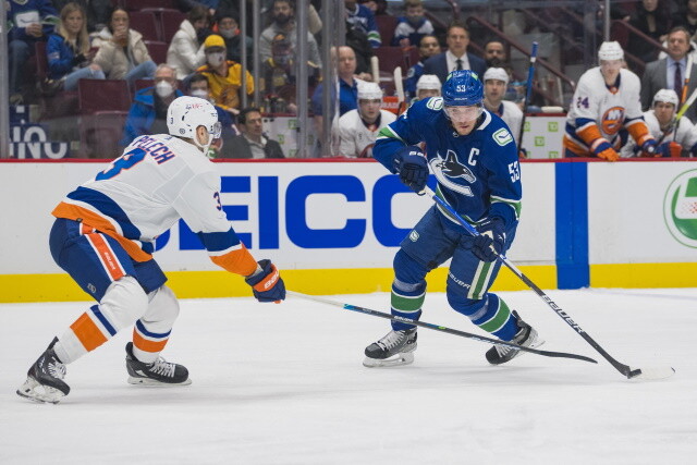 Could the New York Islanders be a fit a Bo Horvat? Are Connor McMichael's days with the Washington Capitals numbered?