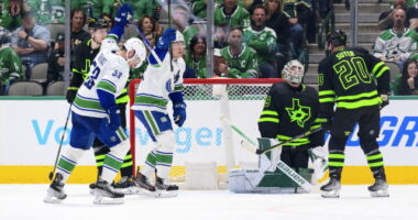 Jake Oettinger will be re-evaluated when they get home. Brock Boeser waiting for clearance. Nikolaj Ehlers progressing.