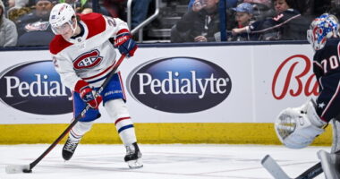 The Montreal Canadiens plan on keeping Cole Caufield around for a while. Canucks and Blue Jackets talking? Scouting the Sharks-Red Wings.