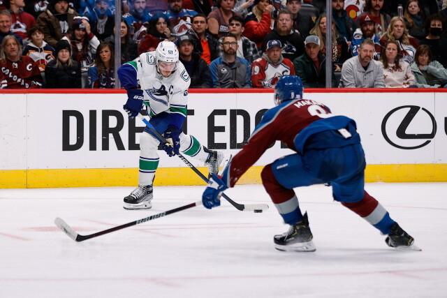 The Vancouver Canucks "have probably boxed themselves into a spot where they have no choice but to look at a trade for Bo Horvat."