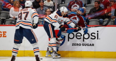 Connor McDavid took a knee-on-knee hit the other night and not one Edmonton Oilers player did anything about it.