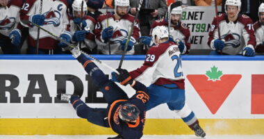Nathan MacKinnon could return tonight against the Toronto Maple Leafs. Leon Draisaitl not able to go last night. Injured Vegas Golden Knights