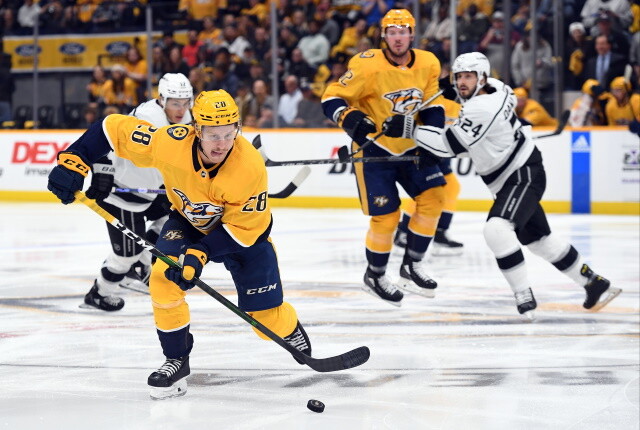 Nashville Predators Michael McCarron in NHL players assistance program