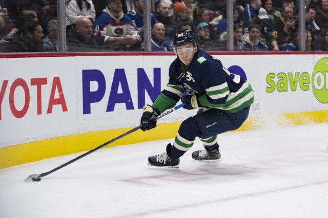 Andrei Kuzmenko is scoring at a point-a-game pace for the Vancouver Canucks. What will it cost the Canucks to re-sign him?