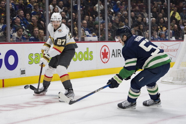 Could the Vegas Golden Knight be in on Bo Horvat? James van Riemsdyk would be a nice fit with the Pittsburgh Penguins.