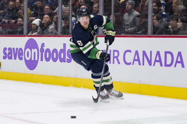 Brock Boeser's agent reportedly has permission to seek a trade, something the Vancouver Canucks had already been trying to do.