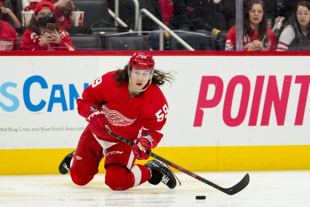 The latest on Red Wings pending UFA Tyler Bertuzzi. Five potential fits for Timo Meier and a comparable trade price.