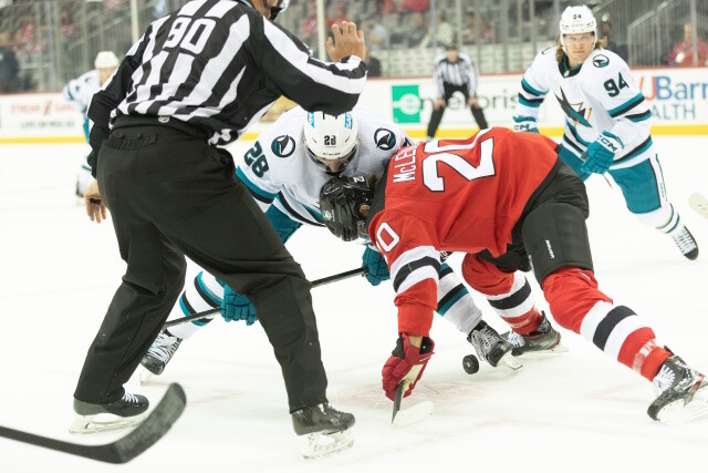 Two options for the Calgary Flames on the wing. The New Jersey Devils may not be the only ones who like Timo Meier.