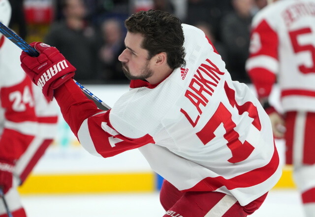 Money is the likely reason the Detroit Red Wings and Dylan Larkin haven't agreed on a deal. Would they trade him if no deal by the deadline?