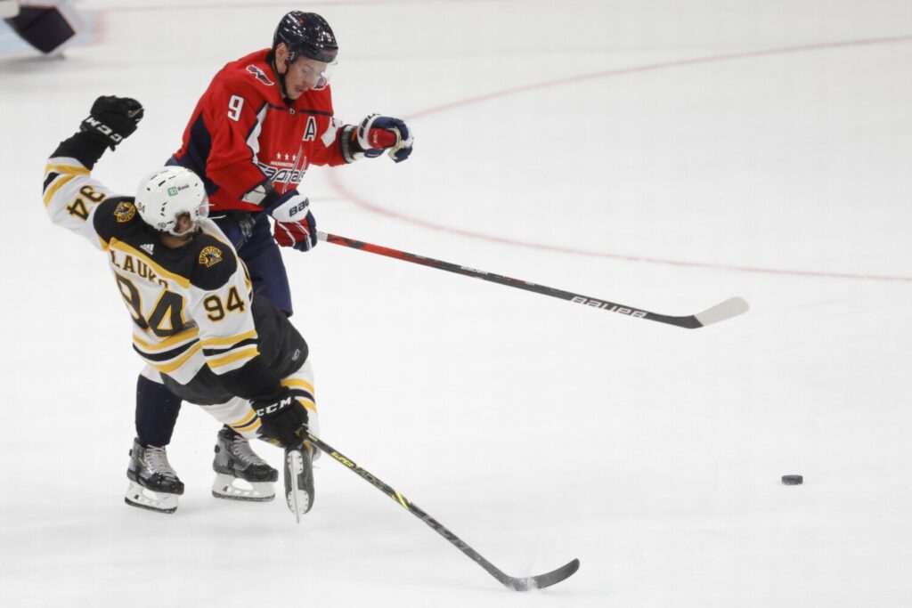 The Washington Capitals have traded Dmitry Orlov and Garnet Hathaway to the Boston Bruins for Craig Smith, 2023 first-round pick, 2025 second-round pick and a 2024 3rd round pick.