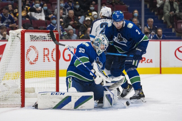 Luke Schenn has always felt wanted in Vancouver. Thatcher Demko is not connected to anyone outside of media speculation