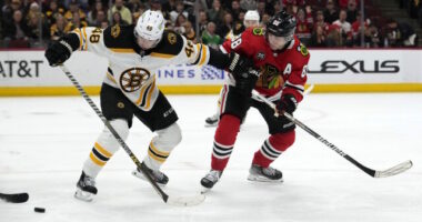 The Bruins are the talk of NHL Rumors as they look to add on defense and what would it cost them in a Patrick Kane trade.