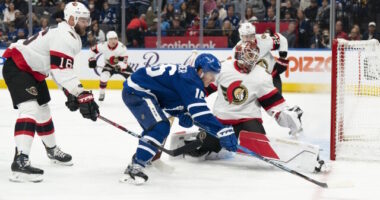 Ottawa Senators goaltender Cam Talbot getting some trade interest. The Toronto Maple Leafs and Senators are searching for defensemen.
