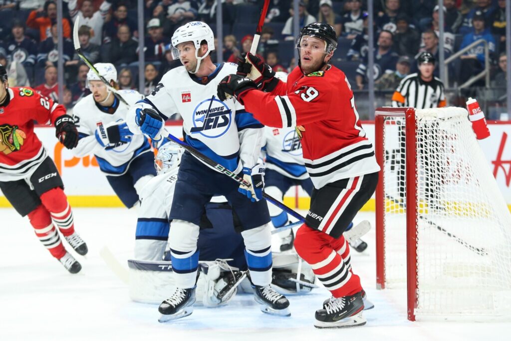The Winnipeg Jets could be looking for some help on the blue line and a forward like Chicago Blackhawks Jonathan Toews.