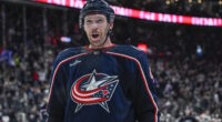 The Blue Jackets are holding defenseman Vladislav Gavrikov out for trade-related reasons. No trade is imminent.