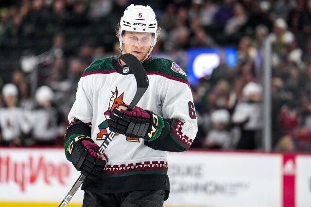 The Arizona Coyotes thought they were so close to trading Jakob Chychrun a couple weeks ago but the situation drags on.