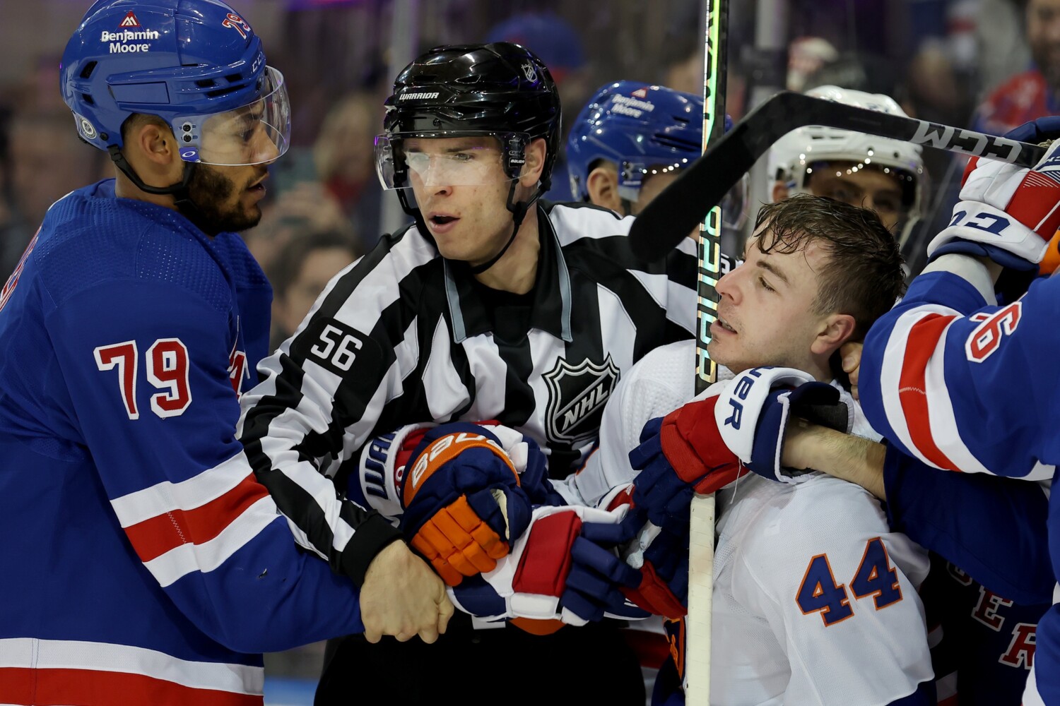 New York Rangers vs New Jersey Devils Hockey Rivalry