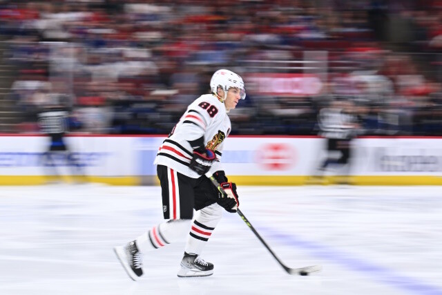 The New York Rangers could have the cap room for Patrick Kane as early as today. Philadelphia Flyers forward James van Riemsdyk is available.