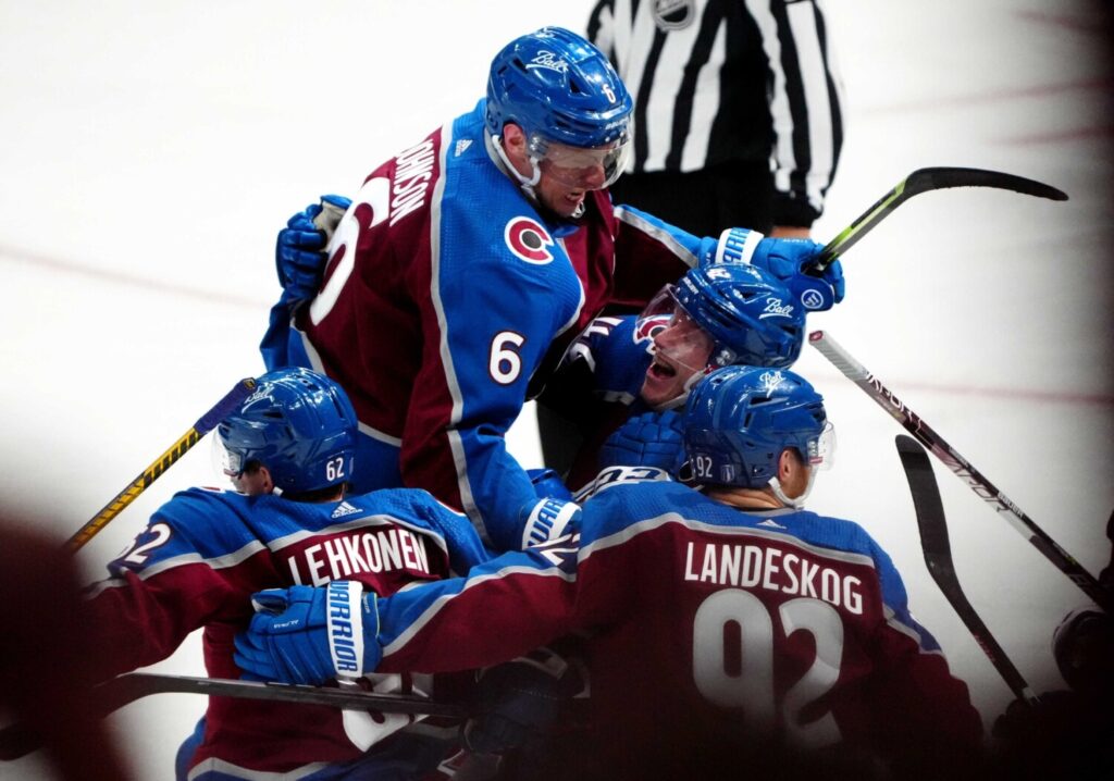 Injury updates on the Colorado Avalanche. Mackenzie Blackwood skating but no timeline. Victor Hedman day-to-day. Ryan O'Reilly out four weeks.