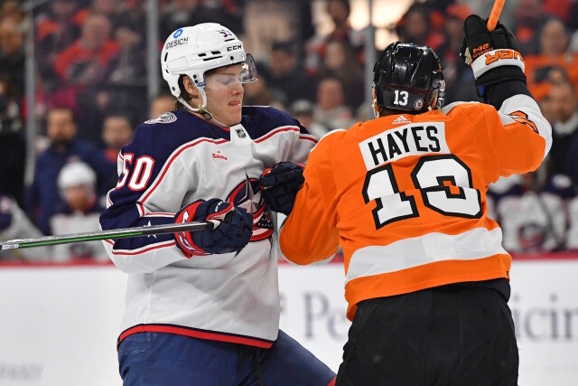 HERE'S WHY FLYERS KEVIN HAYES TRADE TO BLUES IS ON HOLD!