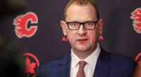 The Calgary Flames announced the organization and general manager Brad Treliving mutually agreed to part ways.