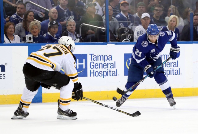 Patrice Bergeron "Likely" for Game 5. Lightning are hopeful Brayden Point can play in Game 4, and Erik Cernak out.
