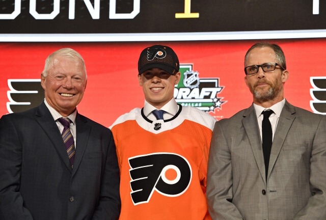 The Philadelphia Flyers will not sign 2018 first-round pick Jay O'Brien and that allows O'Brien to test free agency.