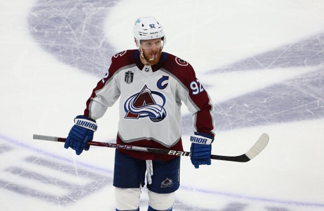 Gabriel Landeskog is not skating with the Avalanche yet. Matt Murray not traveling with the Maple Leafs and good news for Calle Jarnkrok.