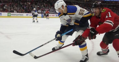 The St. Louis Blues blue line could look different next year, Some Chicago Blackhawks defensemen may not be back next season.