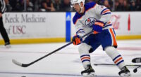 Evan Bouchard is a pending RFA and the Edmonton Oilers could be thinking bridge deal this summer as a big, long-term isn't an easy fit.