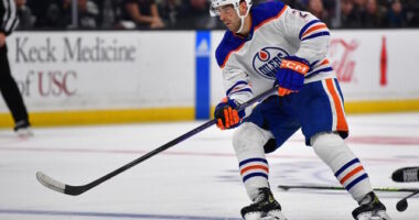 Evan Bouchard is a pending RFA and the Edmonton Oilers could be thinking bridge deal this summer as a big, long-term isn't an easy fit.