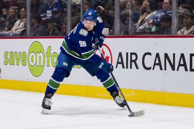 Dodd and Drance discuss if the Vancouver Canucks should consider trading Andrei Kuzmenko and what is trade value is.