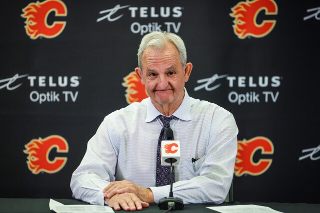 The Calgary Flames fire Darryl Sutter. Hudson Fasching gets a one-way deal from the Islanders. The Capitals re-sign Alexander Alexeyev.