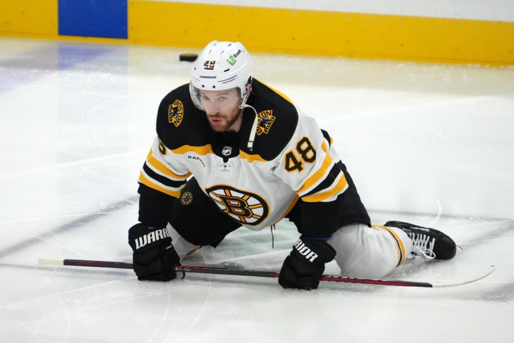 The Bruins have options with defenseman Matt Grzelcyk. The Bruins have quite an uphill climb to become cap compliant.