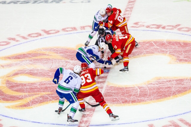 The Canucks and Elias Pettersson will meet in the next few months. Flames GM will meet with Mikael Backlund before he heads back to Sweden.