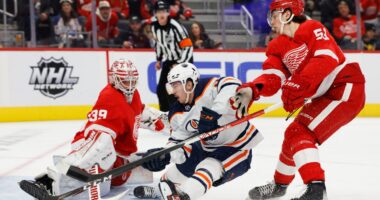The Edmonton Oilers have traded forwards Kailer Yamamoto and Klim Kostin to the Detroit Red Wings for future considerations.