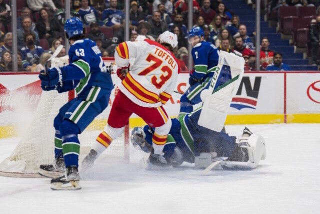With potential changes coming to the Flames, could the Vancouver Canucks be interested in a reunion with Chris Tanev and Tyler Toffoli?