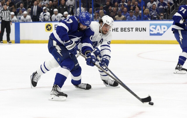 Alex Killorn likely heading to free agency. Treliving confident on extensions for Auston Matthews, William Nylander and Sheldon Keefe.