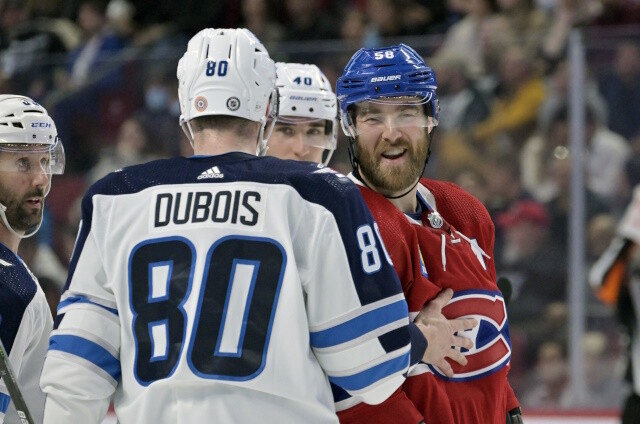 The LA Kings remain the front-runners to land Pierre-Luc Dubois but the Montreal Canadiens re-engage talks with the Winnipeg Jets.