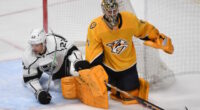 The Nashville Predators and Los Angeles Kings talked about goaltender Juuse Saros during the season but likely won't re-visit.