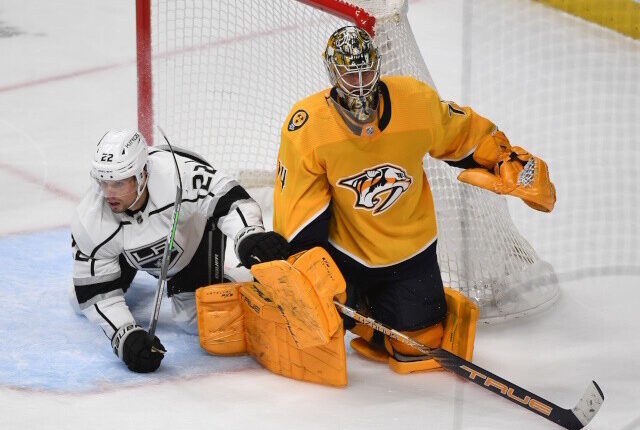 The Nashville Predators and Los Angeles Kings talked about goaltender Juuse Saros during the season but likely won't re-visit.